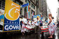Goya Celebrates 75 Years with the Batala Drummers at the Dominican Republic Parade in NYC - 8.14.11
